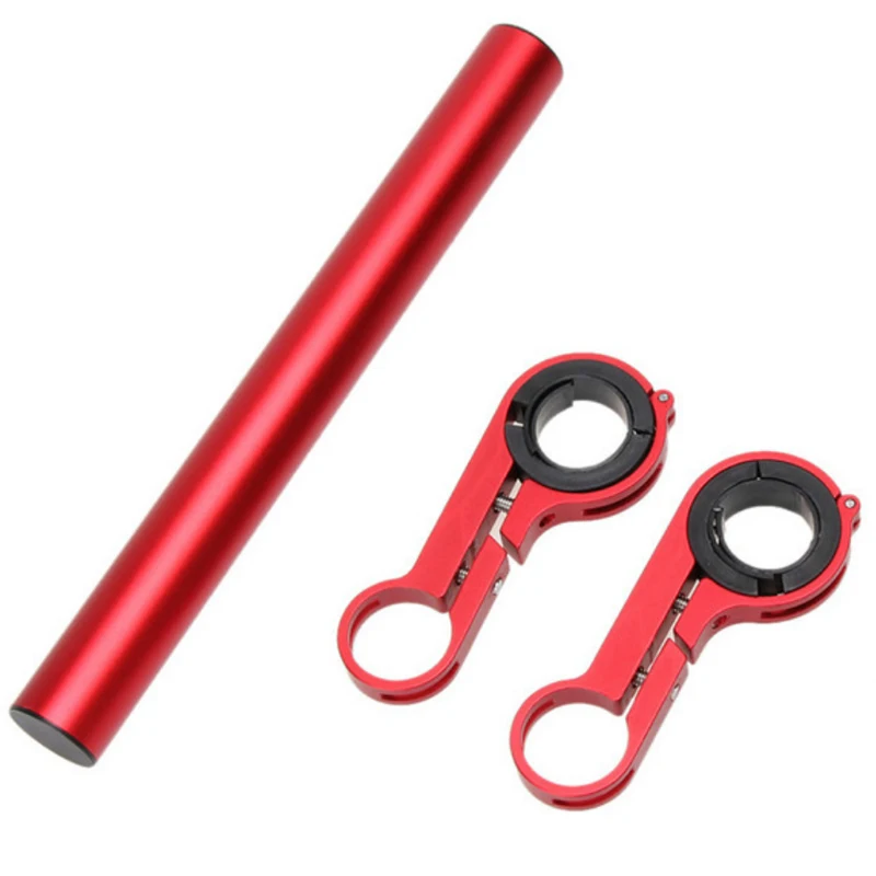 سكوتر رفوف المقود موسع ل Xiaomi M365 سكوتر Ninebot Es1 Es2 الكهربائية لوح التزلج مزدوجة تمديد جبل حامل