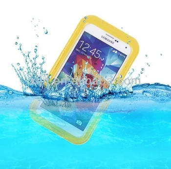 

Waterproof Swim Surfing Case For Samsung Galaxy S3 / S4 / S5 i9300 i9500 i9600 Clear Front & Back Cover With Retail Packaging