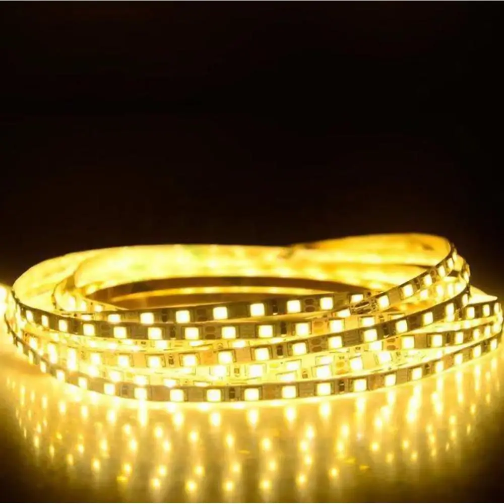 1m 2m Wireless PIR Motion Sensor LED Bed Closet Night light 5V 2835 LED Strip AAA Battery Power Flexiable lamp Illumination