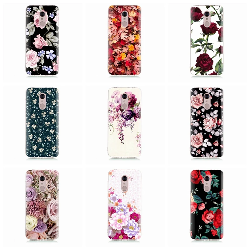 Чехол для Xiao mi Red 4X Note 3 A1 4 Pro 4A 5 6 6pro 5A 6A Мягкий ТПУ чехол Fundas Flora мультфильм D079 |