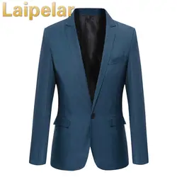 2018 Новый Мужской Блейзер пиджак тонкий мужской пиджак в повседневном стиле тонкий Английский костюм Blaser Masculino мужской пиджак блейзер