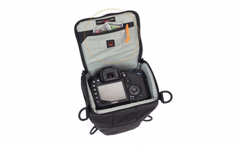 Быстрая Lowepro Toploader Zoom 50 AW Высокое качество цифровой зеркальной камеры сумка с водонепроницаемым чехолом