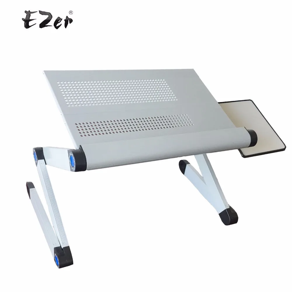 Adjustable Portable Laptop Table Stand Lap Sofa Bed Tray Computer Notebook Desk bed table with Mouse
