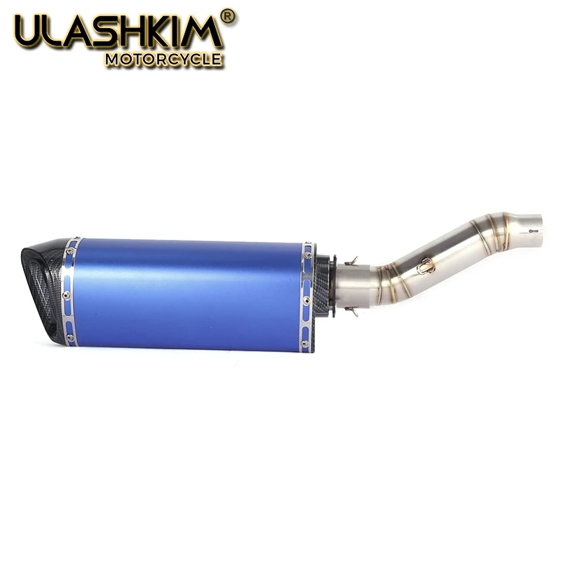 

Motorcycle Exhaust Muffler Pipe Link middle Pipe Slip On For HONDA CBR400 CB500R CBR500R 2013-2015 CB400X CB500X 2013-2016