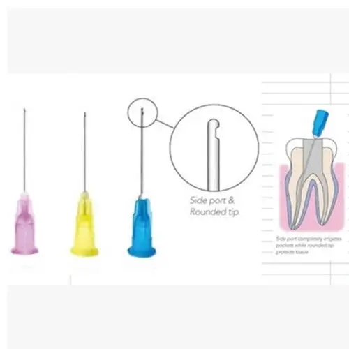 300 шт. зубные Эндо орошения Наконечник иглы 25 г/27 г/30 г конечного закрытым боковое отверстие endo шприц
