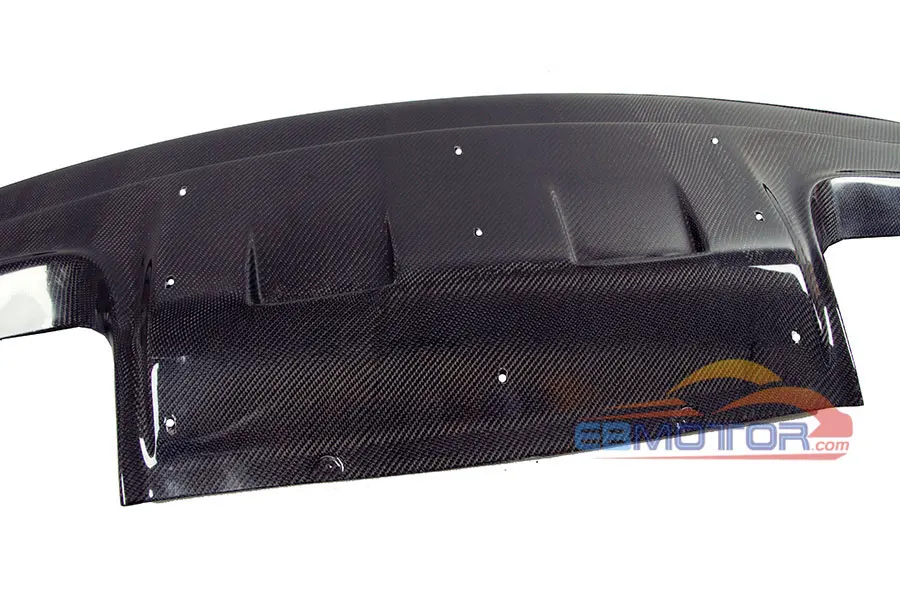 A TYPE Real carbon fiber rear diffuser spoiler for BMW E71 X6 M X6M 2009-2014  B370