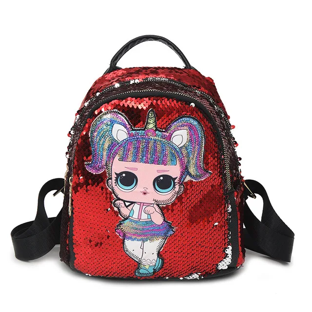 

Glitter Women Sequins Backpack Teenage Girls Travel Large Capacity Backpacks Bags Bling Rucksack Children School Bags Bagpacks