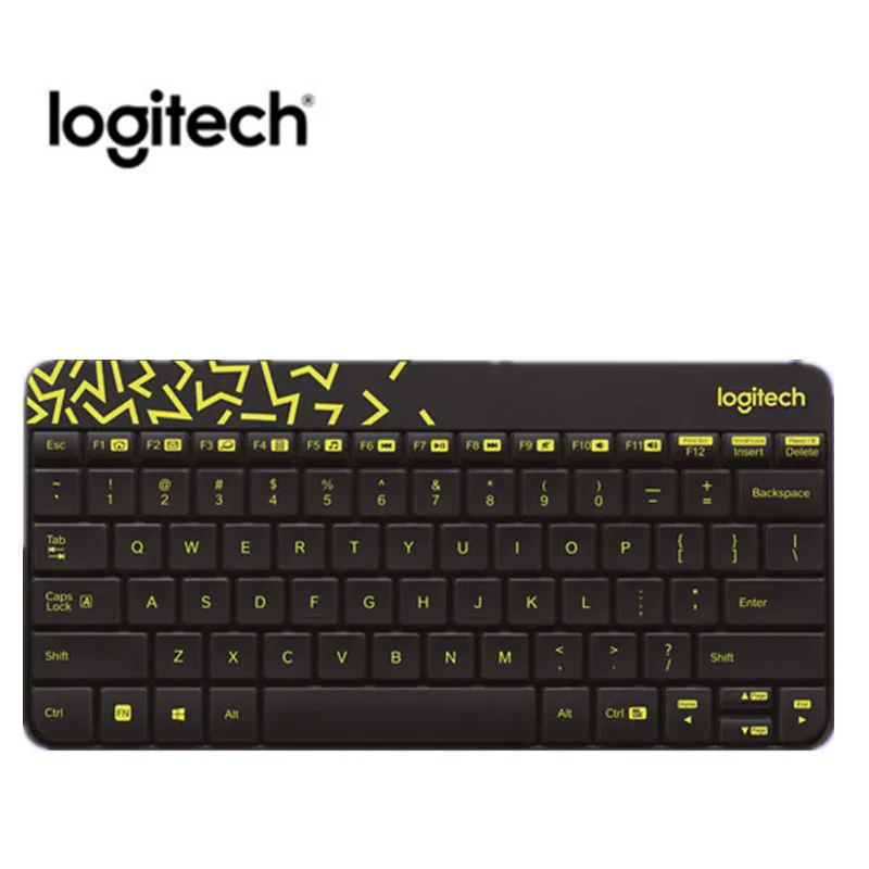 Logitech MK240 Nano Беспроводная клавиатура мышь комбо игровой ноутбук геймер