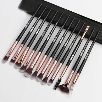 MAANGE new makeup brush 12 PCS professional mixed eye shadow eyebrow brush makeup beauty set
