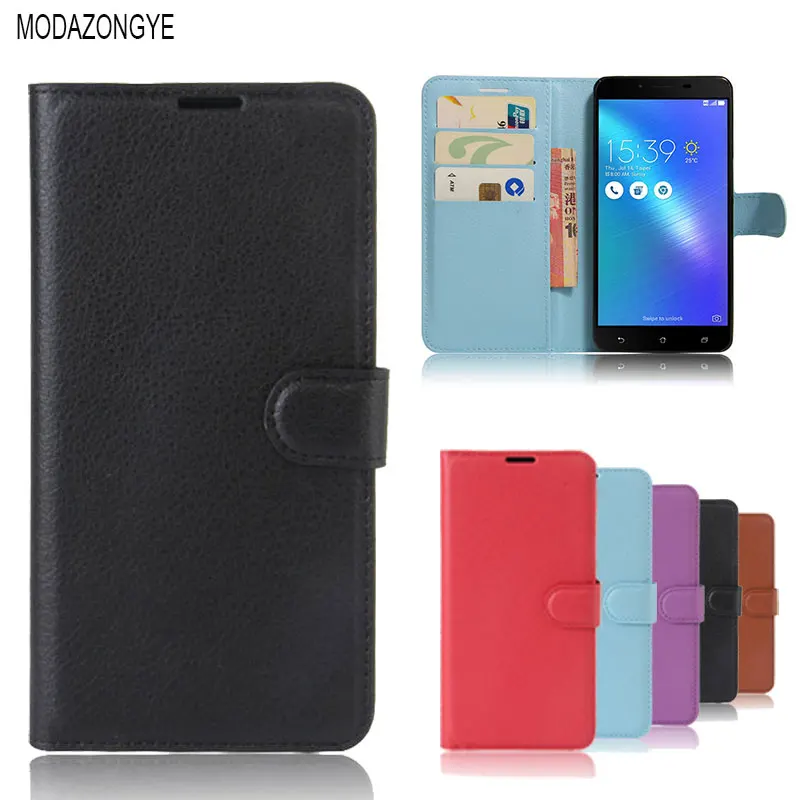 Кожаный чехол для ASUS ZC553KL Zenfone 3 Max ZC553 ZC 553 KL 553KL телефона X00DD X00DDA xdood ASUS_X00DD флип|cover for
