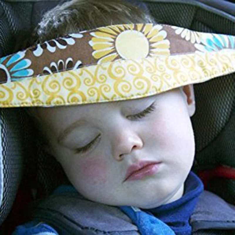 

Strollers Accessories Baby Car 1Pcs Adjustable Safety Soft Seat Sleep Positioner Stroller Baby Head Support Fastening Belt Pram