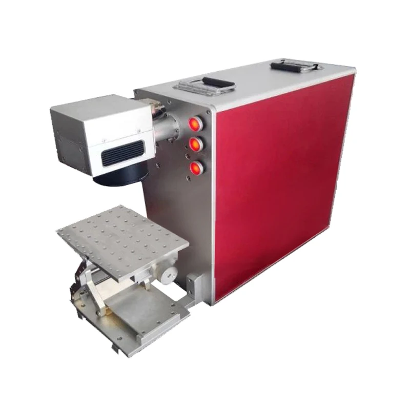 China metal portable mini metal laser engraving machine 20wmachine