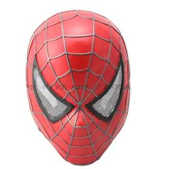

Free shipping Spiderman Adult Helmet Airsoft Wire Mesh Mask