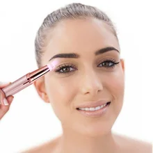 Электрический эпилятор для удаления волос для бровей, мини бритва для бровей, бритва, мгновенный безболезненный портативный эпилятор, бритвенный триммер для бровей