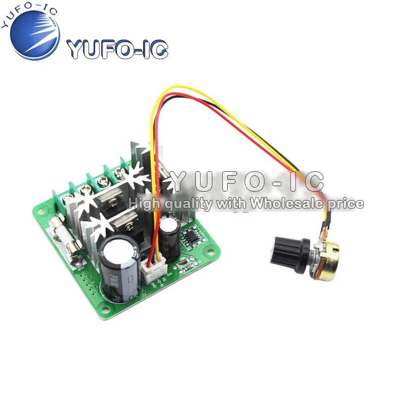 Контроллер двигателя постоянного тока ШИМ регулятор пост. PLC 6V12V36V60V90V15A |