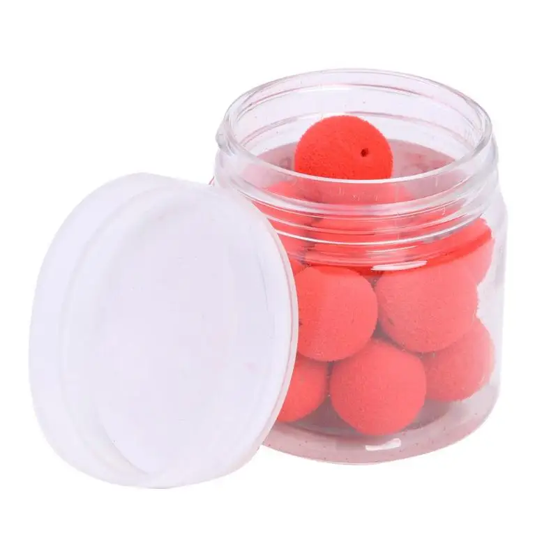 Foam Floating Ball Bobbers Drift Beads Feeder Fishing Baits Smell Lures Fishing Tackles Indicator Fishing Accessories