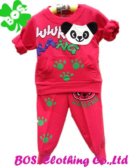 Bosudhsou/YL-32, пальто с пандой и кунг-фу+ штаны, одежда для маленьких мальчиков и девочек, 2 предмета, Новое поступление, осенне-зимние комплекты детской одежды
