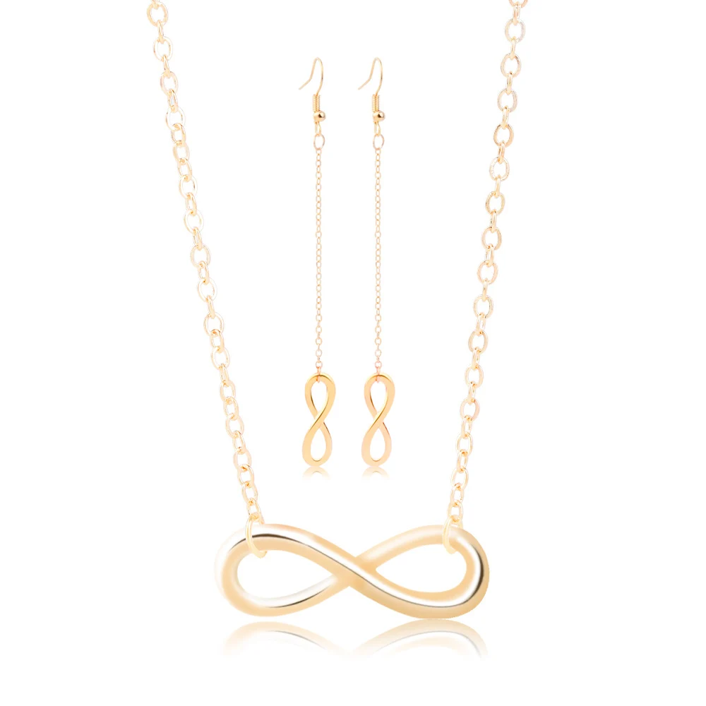 

Latest Beautiful Eight Shape 2018 Women's Jewelry Sets For Women Wonderful Elegant High Quality Engagement Jewelry Sets