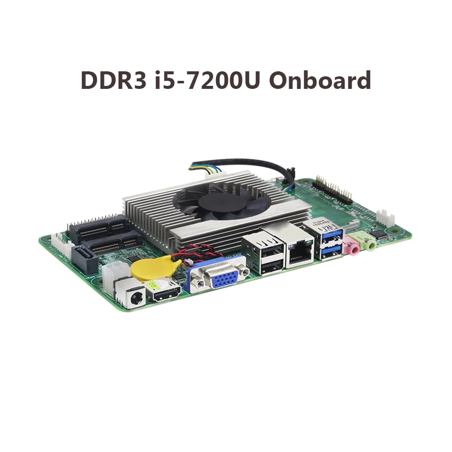 Материнская плата для процессора ITX i5 7200U 4K HD материнская плата Mini DDR4 mSATA SATA Mini PCI-e материнская плата ITX mini