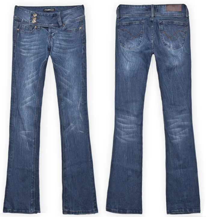 wide waistband jeans