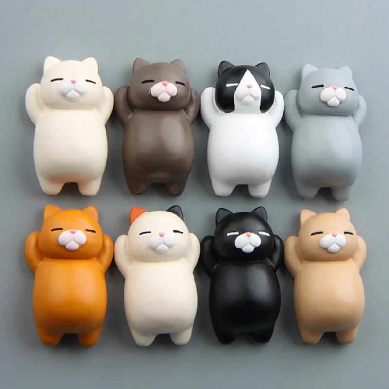 

Kids Gifts Animals Cat Whiteboard Sticker Home Decoration Phone Case 1Pcs Refrigerator Magnets Cartoon Animal