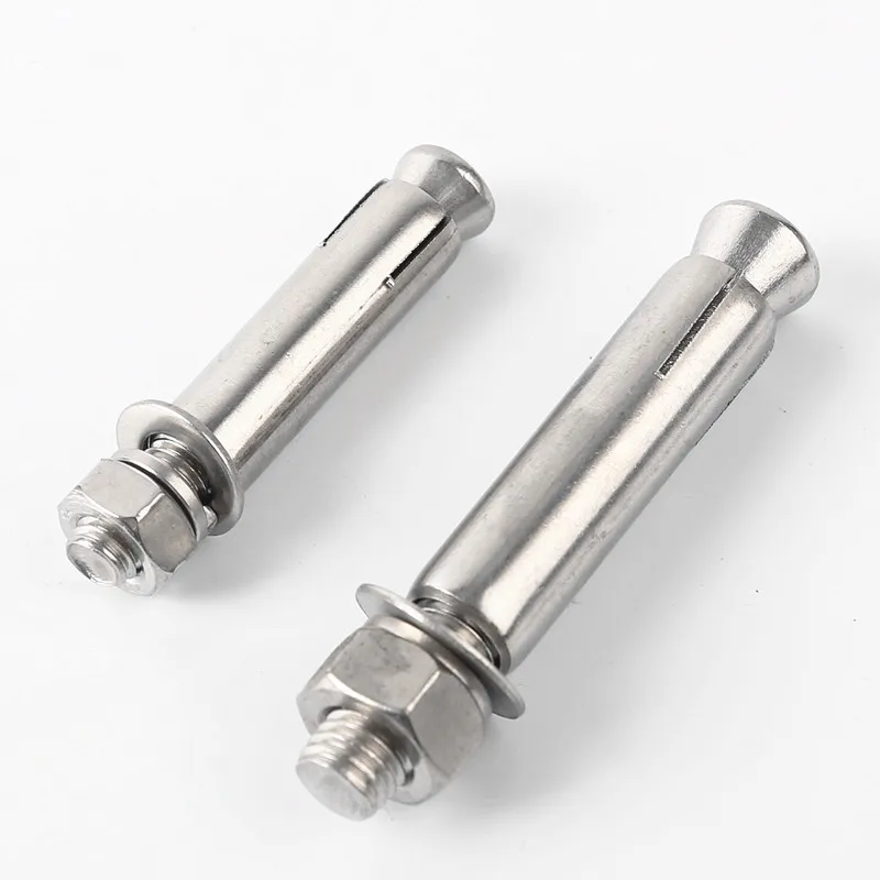 Buy 10PCS/LOT 304 Stainless Steel Concrete Sleeve