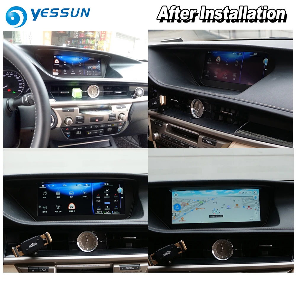 Sale YESSUN 10.25" For Lexus ES 300h ES300h 2014~2017 Car Android Carplay GPS Navi maps Navigation Player Radio Stereo DVR no DVD 6 Sale YESSUN 10.25" For Lexus ES 300h ES300h 2014~2017 Car Android Carplay GPS Navi maps Navigation Player Radio Stereo DVR no DVD 6