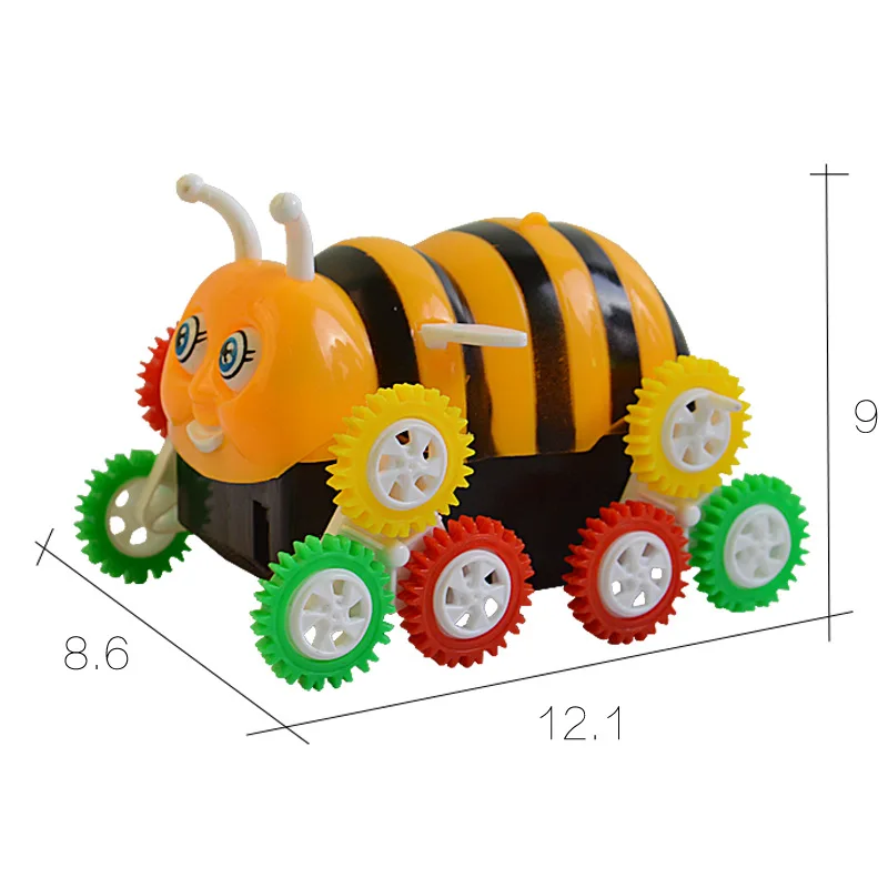 Лидер продаж года Электрический пчела игрушки 12 колеса Опрокидываемый ковш электрический игрушечный автомобиль маленький Bee модель stunt car интересная игрушка электрический автомобиль