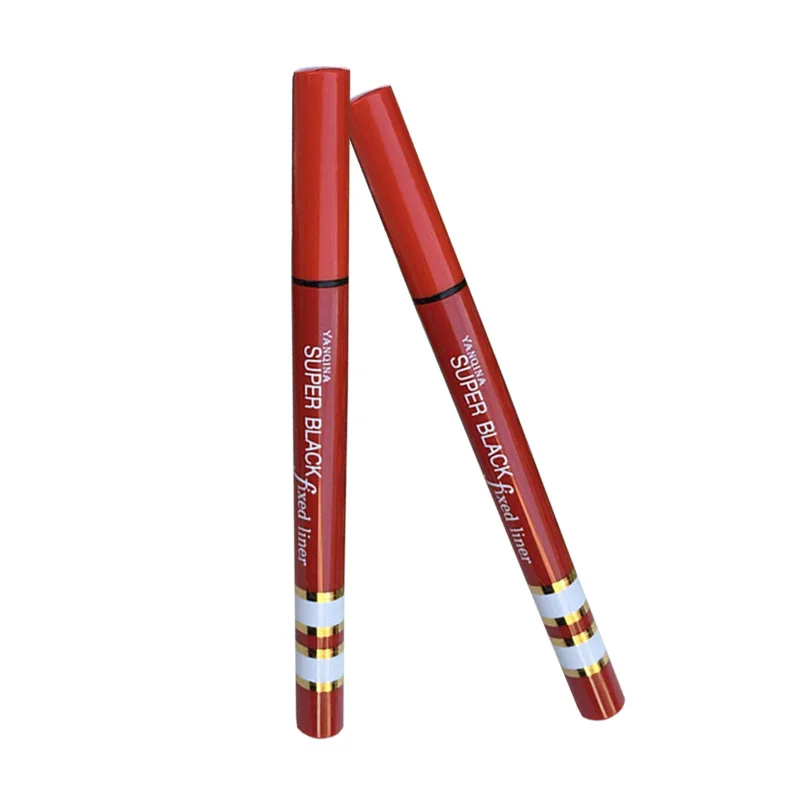 Liner Pencil 1 шт. Горячая Ultimate Черный жидкая подводка длительное Водонепроницаемый глаз Liner Pencil Ручка Хороший макияж Косметические средства - Цвет: Red