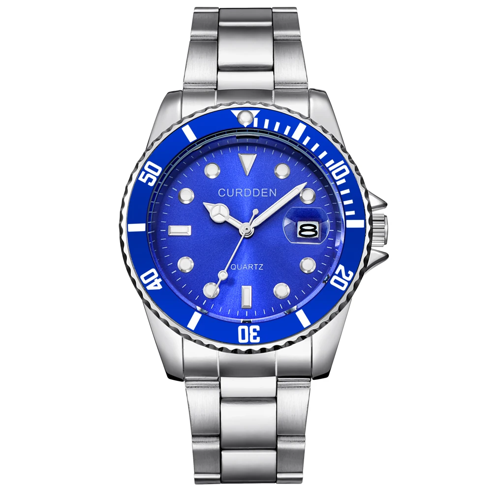 

Famous Brand CURDDEN Fashion Luxury Watches Men Full Steel Band Waterproof Casual Quartz Watch Reloj Hombre Acero Inoxidable