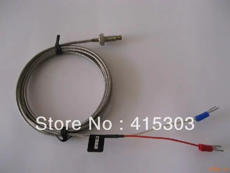 M6 * 1 K type винтовая термопара with 1M компенсационный кабель China 0-600C | Инструменты