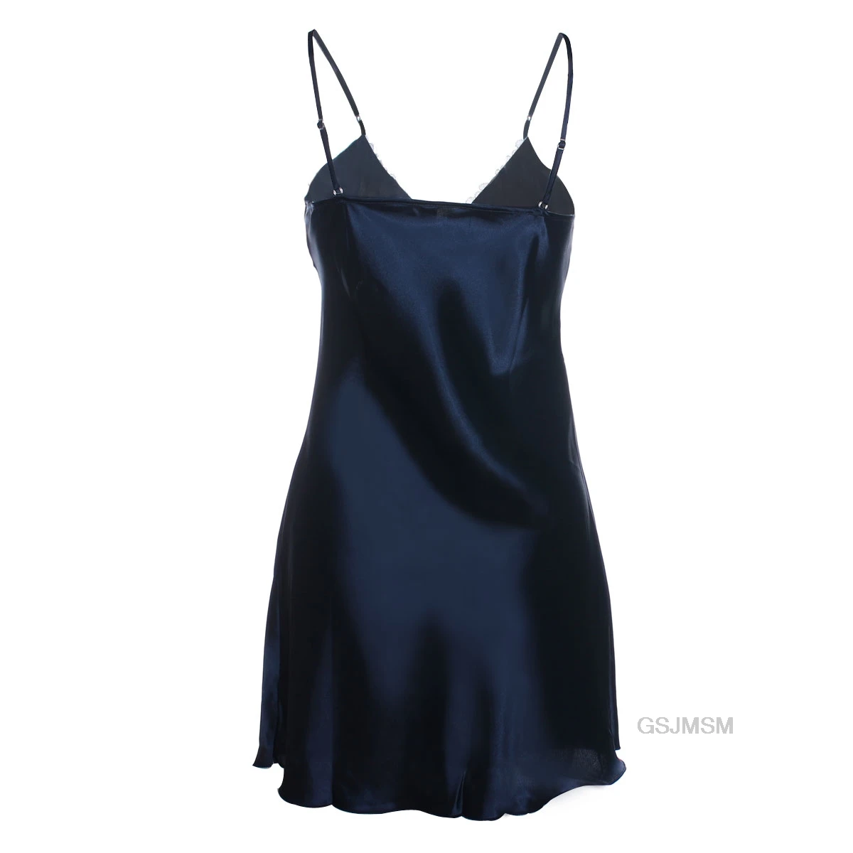 

Women Sexy Lace Stain Silk Nightdress Super Soft Sleepwear Bowknot Lingerie V-neck Sling Bodydoll Ladies Nightdress NEW Arrival