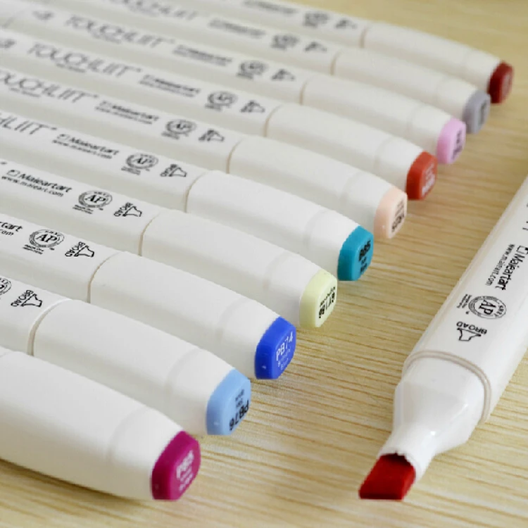 60 colors Marker pen mark Water soluble pen cartoon graffiti art copic