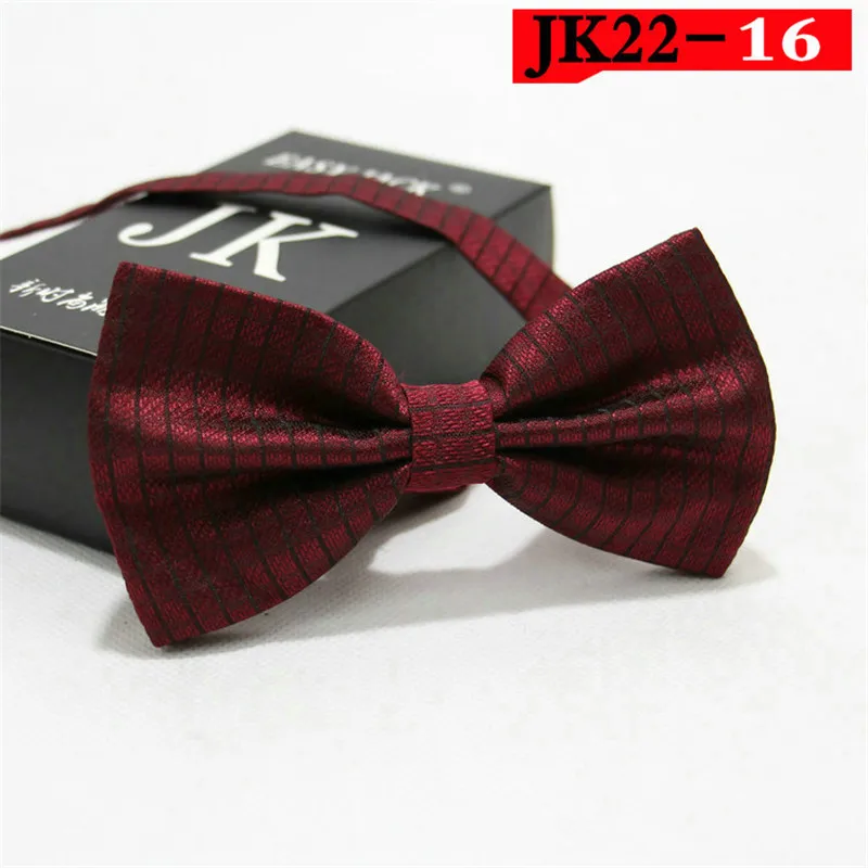 Gentleman Wedding Party Tuxedo Bowtie Marriage Bridegroom Protocol Officer Bow Ties Butterfly Cravat Men Color Bowties For Gifts - Цвет: 16