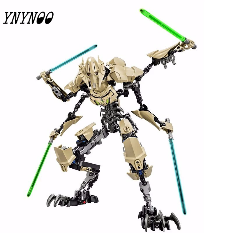 

YNYNOO NEW starings Wars General Grievous with Legoingly toys building blocks Kids toys Christmas gifts