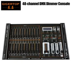 Gigertop TP-D1315 48 канала DMX-512 приглушить консоли DC9V Питание с 3PIN светодиодные лампы рабочих 4 страниц с 12 сцен