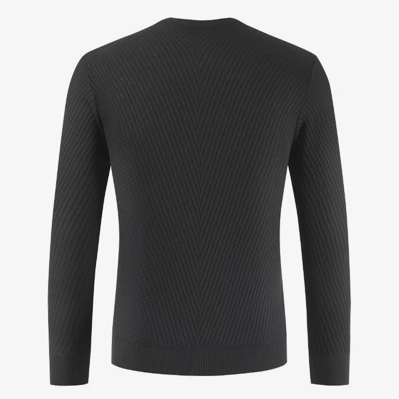 Вязаный свитер мужской пуловер с вырезом в виде буквы V мужская приталенная рубашка кашемировая шерсть Pull Homme Осень Зима Мужской Повседневный свитер
