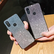 

Colorful Gradient Glitter Case For Xiaomi Mi 8 SE Mi 8 Lite 6 5X 6X Case Girl Soft TPU Cover For Redmi 6 Pro Note 6 Phone Cases