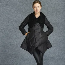 Асимметричный пиджак для женщин зима Украина новые женские зимние куртки и пальто Большие размеры женские модные куртки