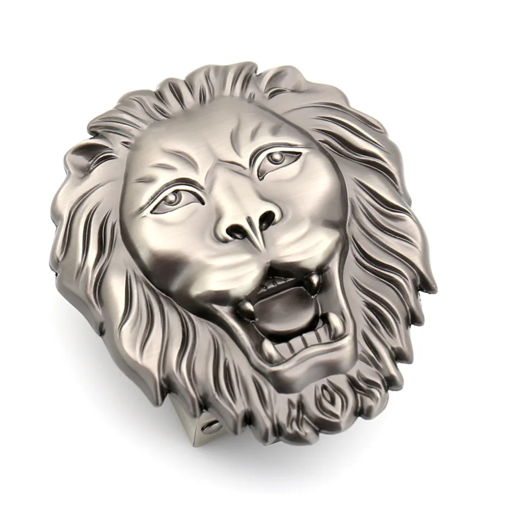 

3.5cm Brand Luxury Men's Belt Buckle Men Lion Animal Automatic Buckle Designer Leather Belt Buckle Waistband BucklesCE55-3065