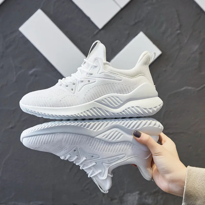 

White Running shoes For women sneakers 19 spring NEW high quality Comfortable Female Outdoor sport shoes women sneakers Female