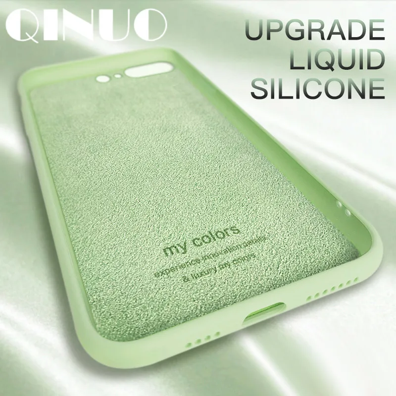 

Brand Soft Original Liquid Silicone Phone Cases For iPhone 11 Pro 2019 4 4S 5 5S SE 6 6S 7 8 Plus 8Plus X XS Max XR Cover Coque