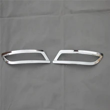 WELKINRY Авто седан крышка для Skoda Rapid 2013 ABS хром задний противотуманный фонарь светильник отделка