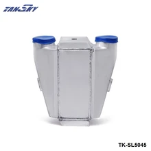 TANSKY – Universal Liquid/Water to Air Intercooler 12″x12″X4.5″ 3″ Air Inlet Outlet TK-SL5045
