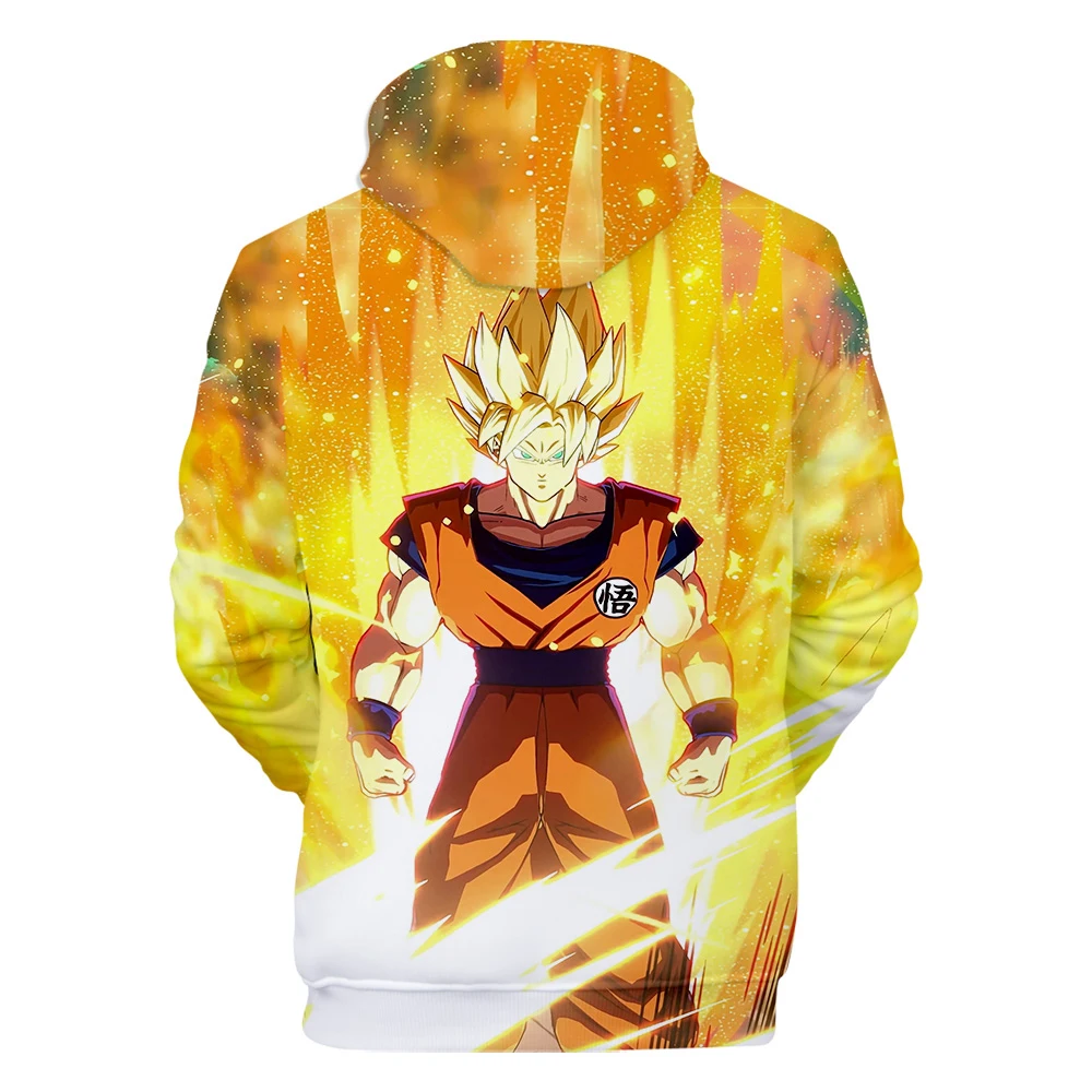 Hot Sale Dragon Ball Z 3D Hoodies Men/Women Harajuku Style Sweatshirt poleron Dragon Ball Anime Hoodie Pullover Streetwear