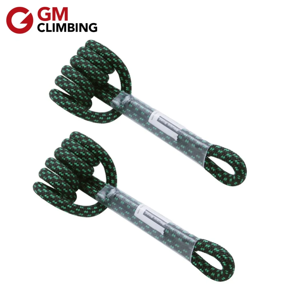

Polyester Climbing Rope 8mm 18in / 30in Prusik Loop Cord Safety Rescue Rigging Rappelling Tree Climbing Equipment