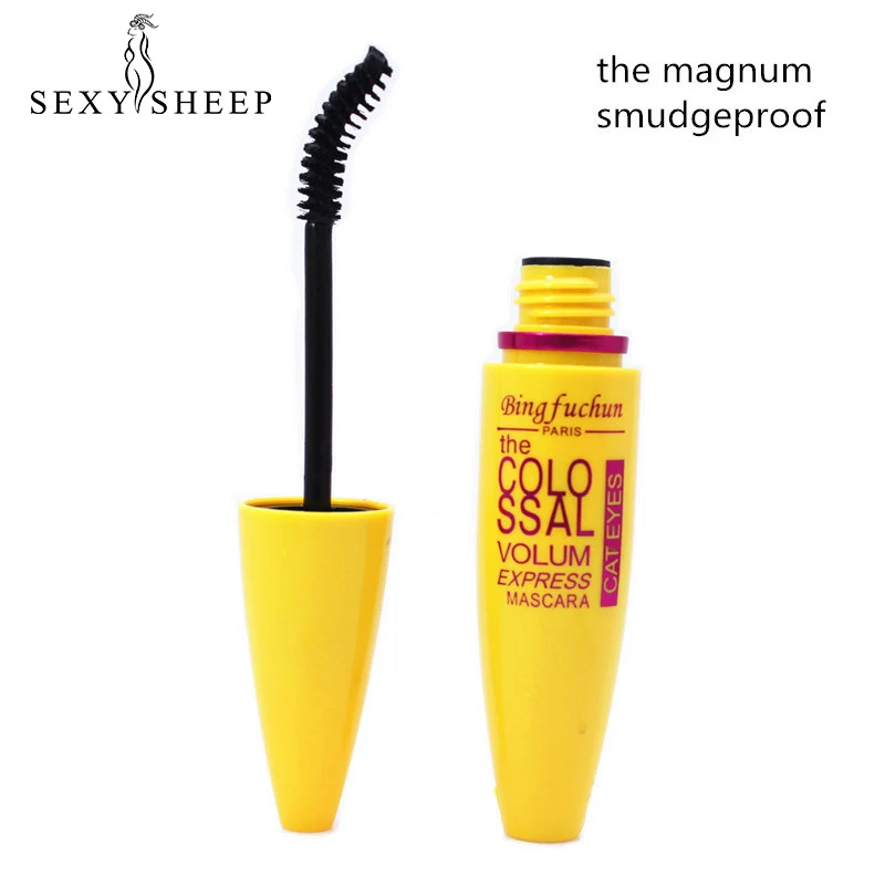 

Black Waterproof Mascara Charm Women Long-lasting Mascara Create Sexy Thick Curling Eyelashes Ladies Eye Makeup Tools Canya