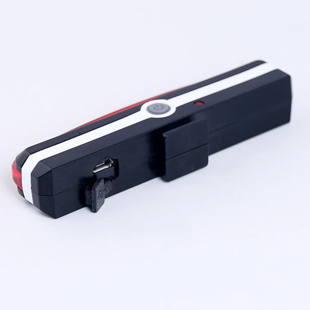 Excellent USB Rechargeable Bicycle Rear Light Cycling LED Taillight Waterproof Bike Tail Light Back Lamp for bycicle 5