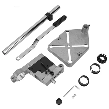 

Adjustment Drill Bench Press Stand Tool Workbench Pillar Pedestal Clamp for Drilling Collet Scale & Stop Added Functionality