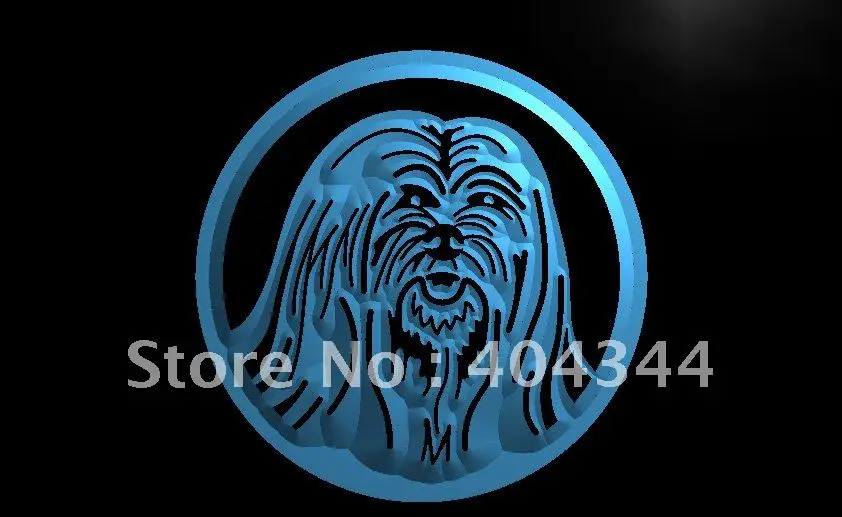 

LB674- Lhasa Apso Dog Pet LED Neon Light Sign